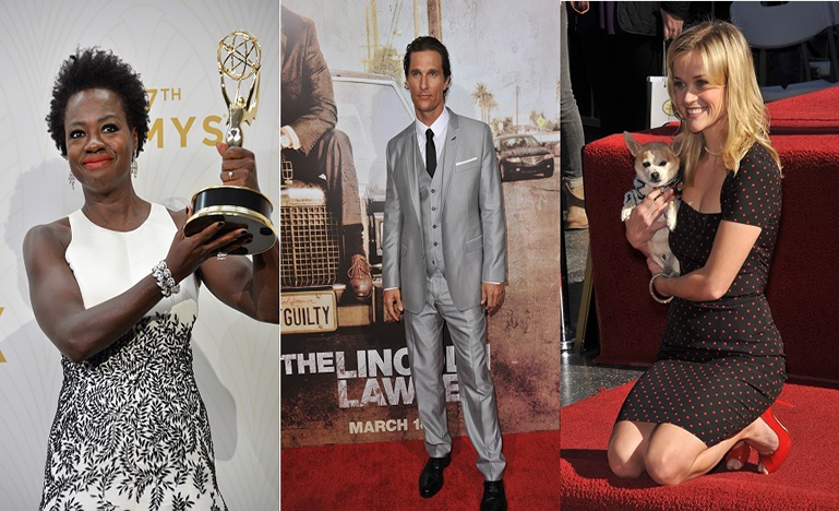 Three actors that played lawyers on TV and movies